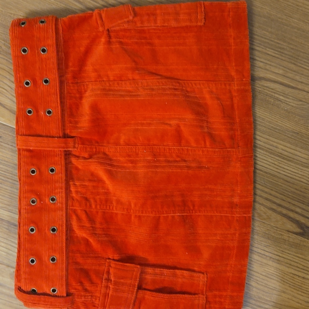 Urban Outfitters Joan Corderoy Mini Belted Skirt - Picture 6 of 6